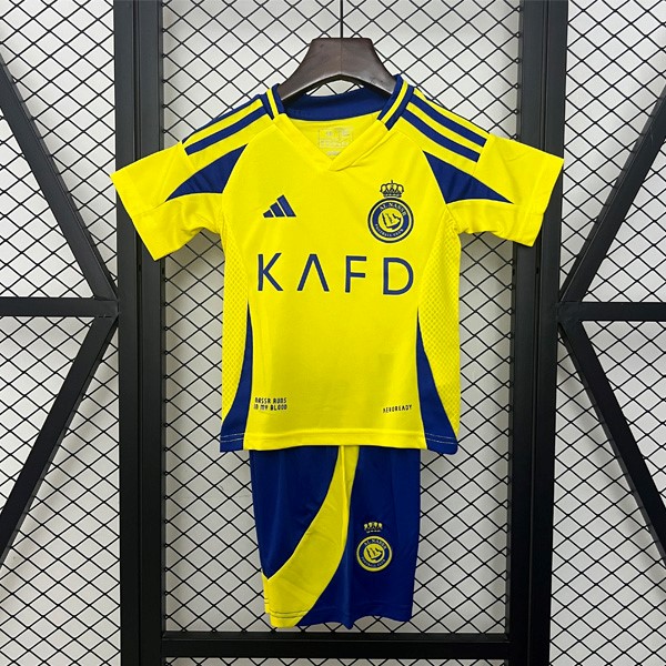 Camiseta Al-Nassr FC 1st Niño 2024-2025
